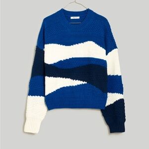 Madewell Intarsia Crewneck Sweater